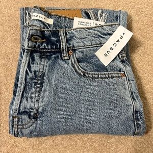High Rise Straight Pacsun Jeans